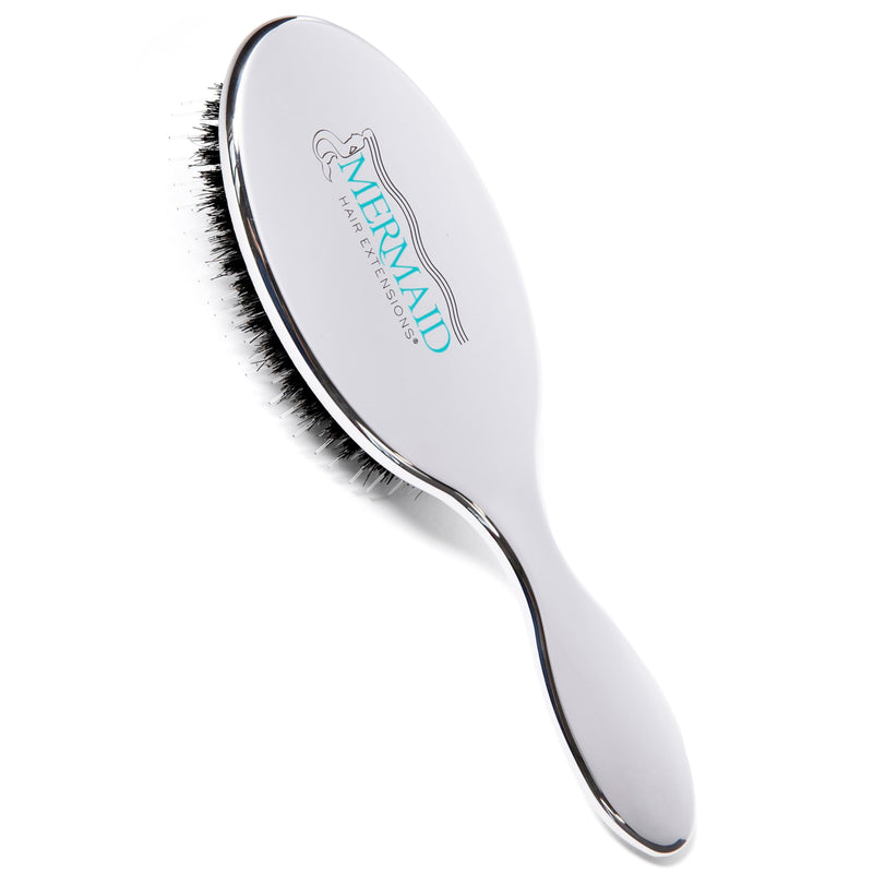 [Australia] - Boar Bristle Brush, Gentle Hair Extension and Wig Care with Natural Bristles for Smoothing Styling 