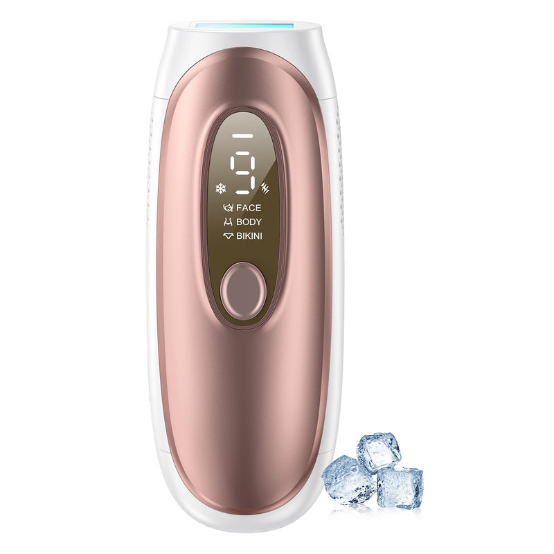 [Australia] - Aopvui IPL Laser Hair Removal, Laser Hair Removal for Women and Men with 5 C° Sapphire Ice-Cooling Function, Permanent at Home Laser Hair Removal, Painless Hair Removal Device with Unlimited Flashes 