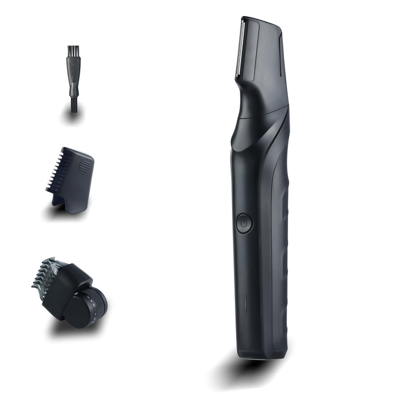 [Australia] - Electric Body Hair Trimmer for Men,Cordless Waterproof Body Razor 120 Mins Long Lasting,V-Shaped Lightweight Portable Pubic Hair Trimmer for Ball/Groin Pubic Sensitive Area 