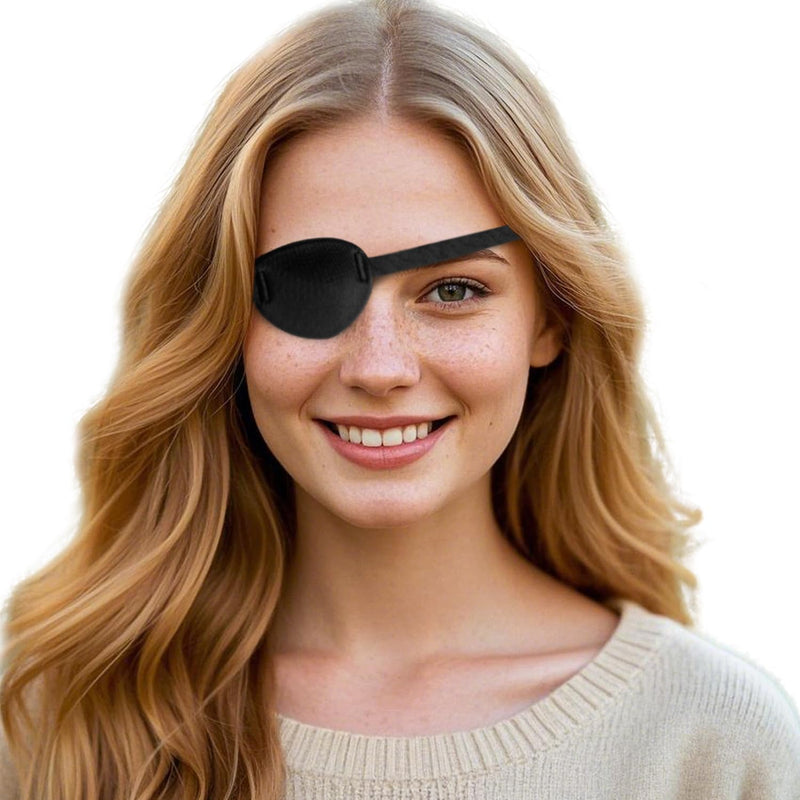 [Australia] - KOMIDK Single Eye Patch for Right Eyes Amblyopia Lazy Eye Patches for adults kids 
