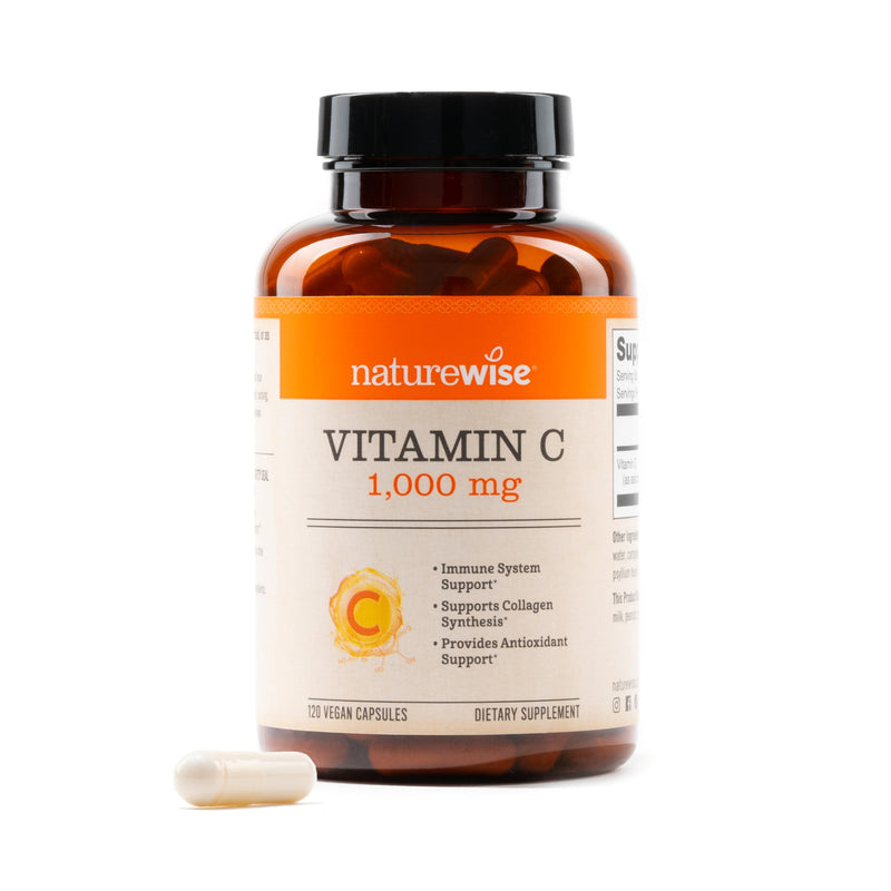 [Australia] - NatureWise Vitamin C 1000mg Capsules - Extra Strength Vegan Vitamin C for Daily Antioxidant & Immune Support - Non-GMO, USA Manufactured - 120 Capsules[120-Day Supply] Unflavored 120 Count (Pack of 1) 