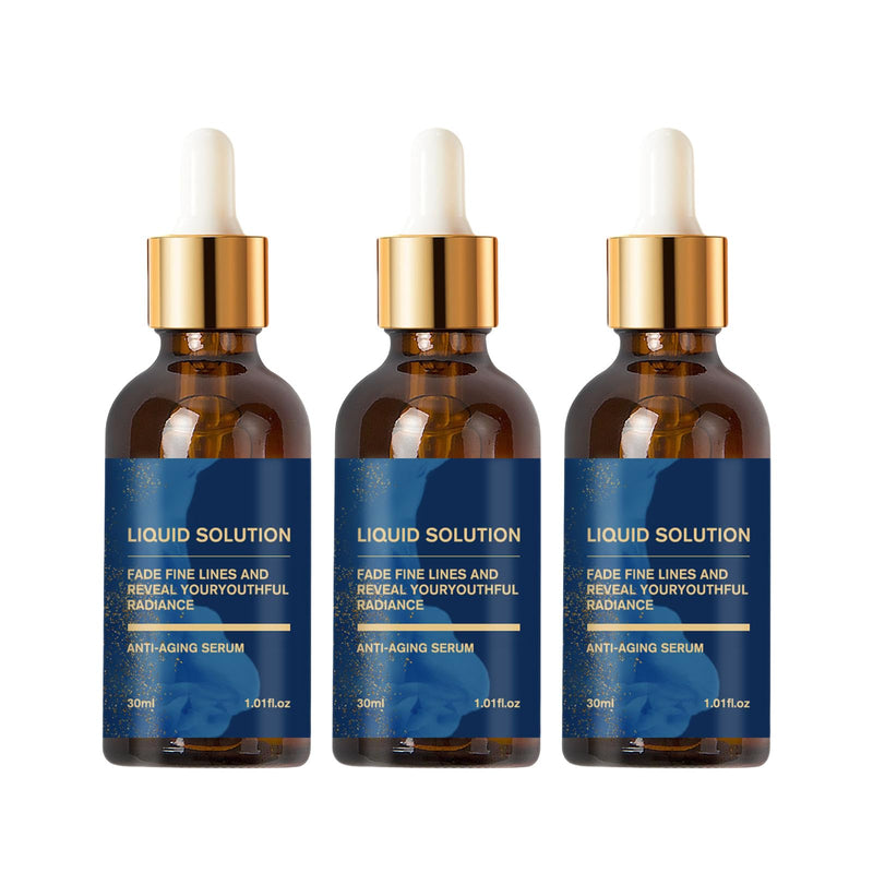 Olavita Serum, Olavita Liquid Solution Anti Aging Serum,Vitamin C & E Serum, Boost Skin Collagen, Reduce Wrinkles & Plump Skin(3pcs) clear 3PC