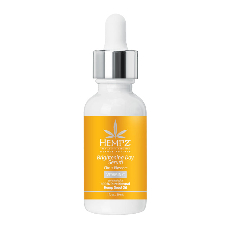 Hempz Facial Serum, Beauty Actives with Vitamin C, Citrus Blossom, 1oz | Leave-in blend smooths frizz and helps add shine to strands 1 Fl Oz (Pack of 1)