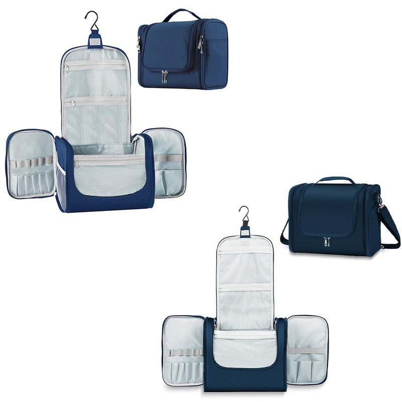 Large Toiletry Bag and XL Toiletry Bag Blue