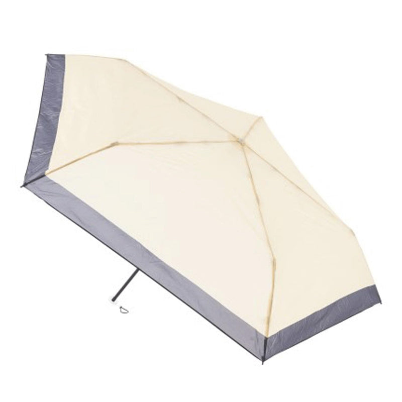 Magical Tech 65g Ultra Light UV Protection Folding Umbrella 10286 Hem Border Beige