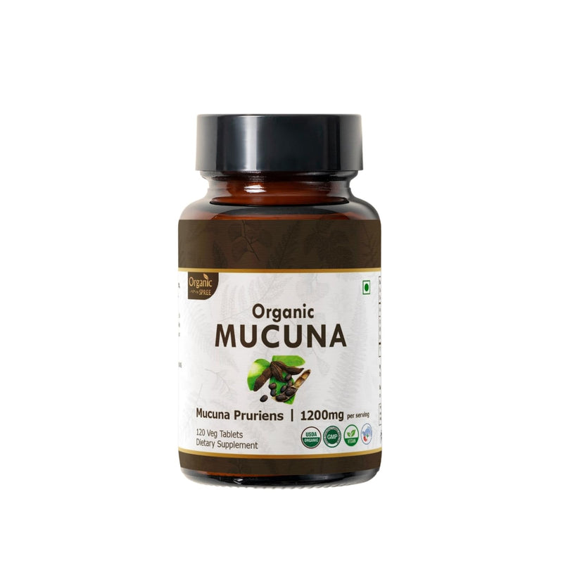 [Australia] - Mucuna 120 Tablets ‚Äì USDA Organic Mucuna Pruriens ‚Äì Supports Relaxation & Cognitive Function* 1 