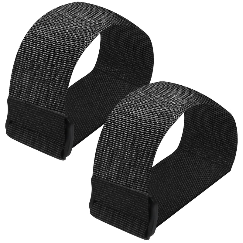 [Australia] - Leg Exerciser Traction Straps, Under Desk Elliptical Pedal Band for Seniors, Secure & Stability for Electric Ellipse Equipment GUM-2 