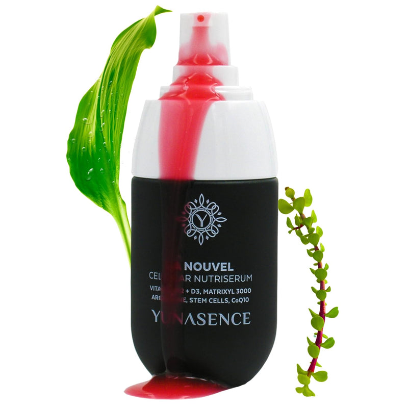LA NOUVEL Cellular Nutri Serum with Vitamin B12 (Methylated)+D3, Matrixyl 3000, Argireline, Stem Cells & CoQ10, 1oz Antiaging, Firming, Lifting, Collagen Boosting.