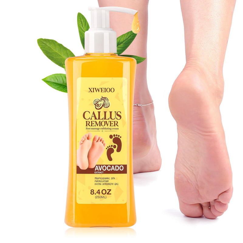 [Australia] - Foot Callus Remover Gel Kit Heel Exfoliator Dead Skin Remover Pedicure Foot Spa Products Set Home Pedicure Foot Care Spa Supplies for Rough, Dry, Cracked Skin Cracked Heel, Professional 