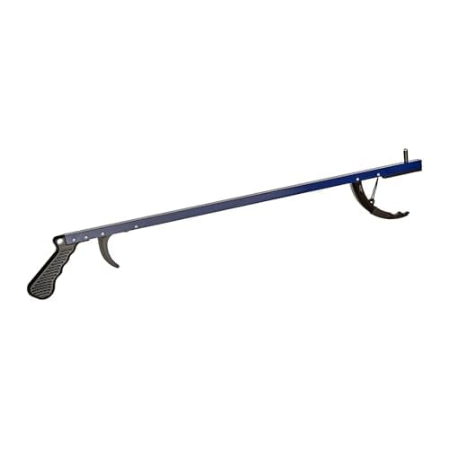 [Australia] - Cubii Health Reacher, Blue, 26 Inch, Grabber Reacher Tool, Lightweight Trash Picker Grabber & Garden Nabber, Handy Aluminum Picker Up Tool & Reaching Claw, Portable Reaching Assist & Dressing Tool 
