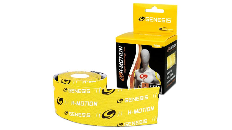 Genesis K-Motion Tape - Yellow Uncut Roll
