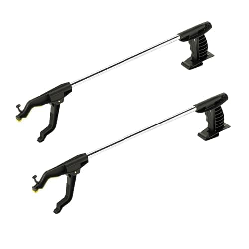 [Australia] - Cubii Health Handi-Reacher, Long - 30", Lightweight, Rotating, Easy-to-Use, Handy Trigger Grabber, Created for People with Restricted Grip Strength and Gripping Capabilities, 2/PK 