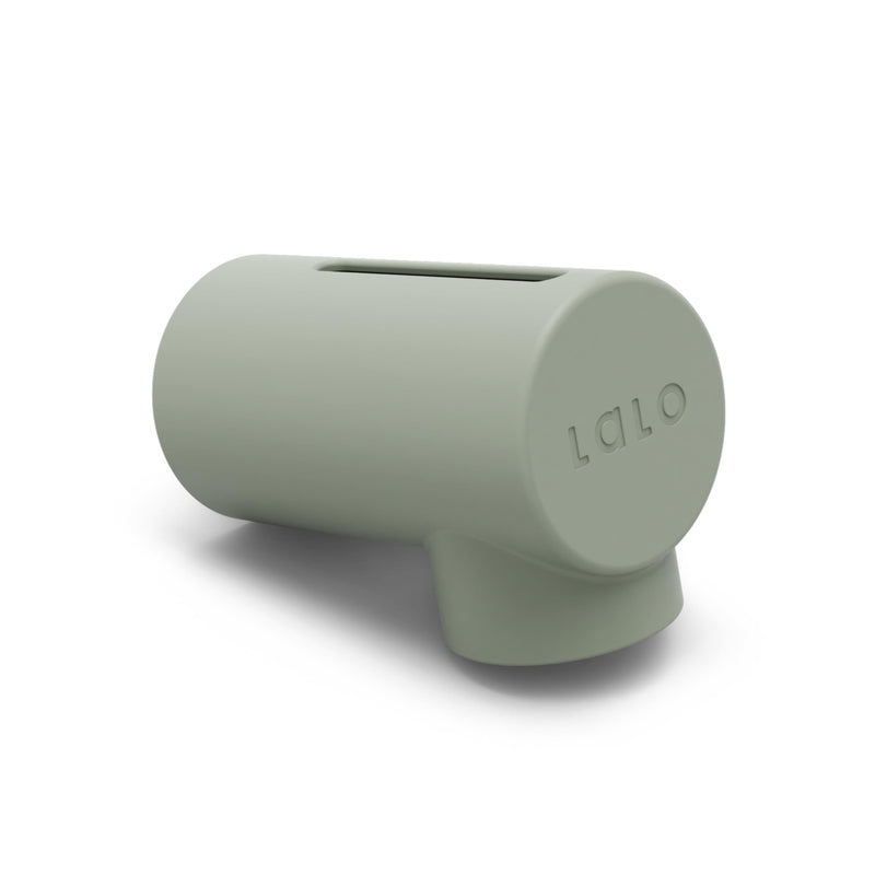 [Australia] - Lalo Spout Cover – BPA-Free Silicone Bath Spout Safety Cover for Babies & Toddler, Fits Most Faucets, Soft & Durable Silicone Bathtub Faucet Cover, Easy to Clean - Sage 