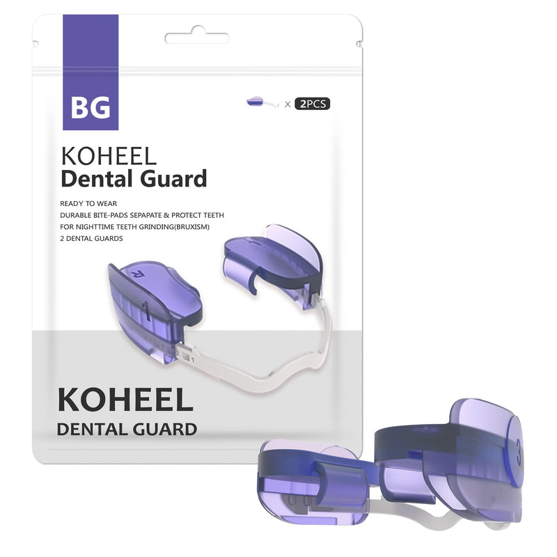 [Australia] - KOHEEL BG Adjustable Mouth Guard, No Boiling Night Guard, Stop Bruxism Dental Guard, 2 Count (Thick) thick 