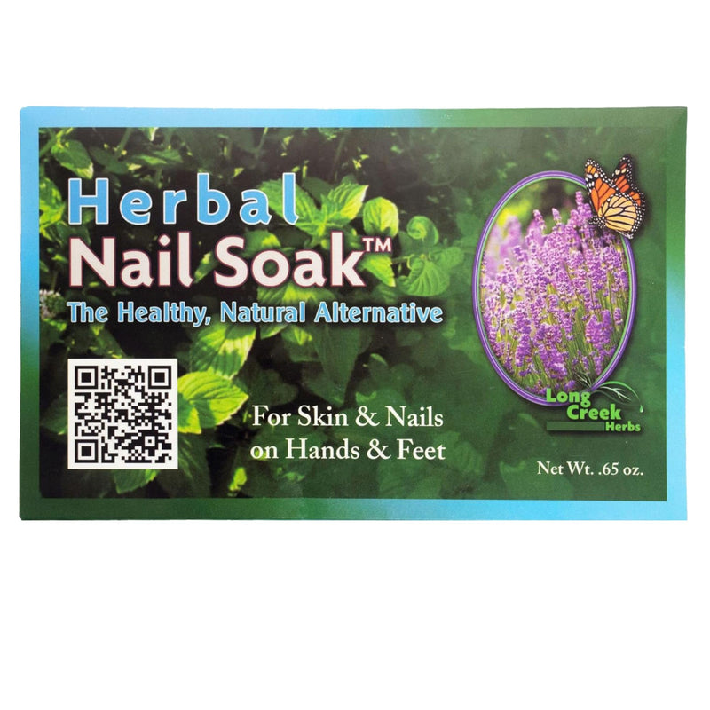 Long Creek Herbs Nail Soak 100 Percent Natural Hand and Foot Soak | Professional nail care, salon-quality results, home or studio, strengthens nails and softens skin, herbal nail soak 1 Count (Pack of 1)