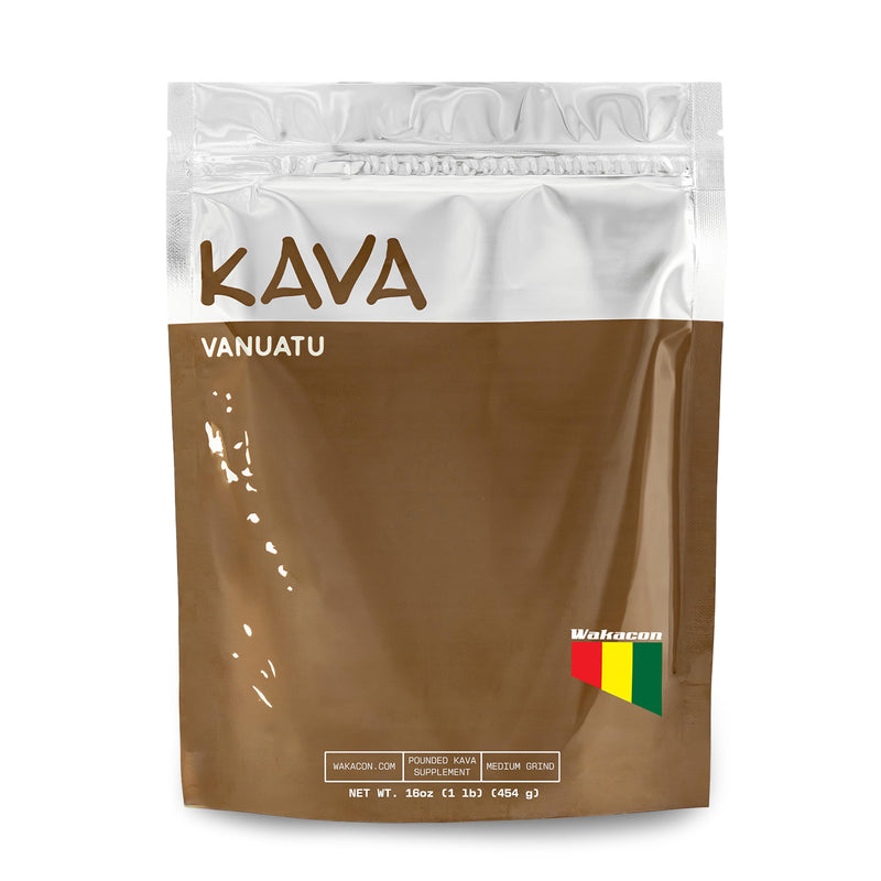 [Australia] - Vanuatu Waka Kava Powder - Premium Noble Kava from Vanuatu (16 oz) 
