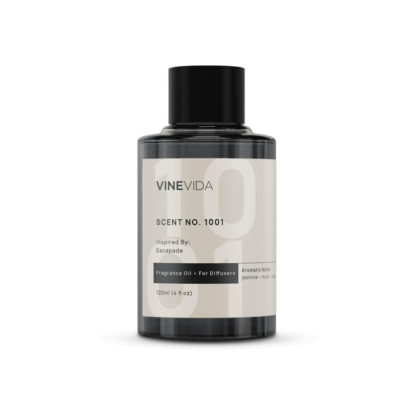 [Australia] - VINEVIDA (4oz) Hotel Fragrance Diffuser Oil - 5 Star Scent for Home - Cold Air Diffuser Oil - Essential Oil No.1001 Inspired by Ritz Carlton No.1001 Escapade 4 Fl Oz (Pack of 1) 