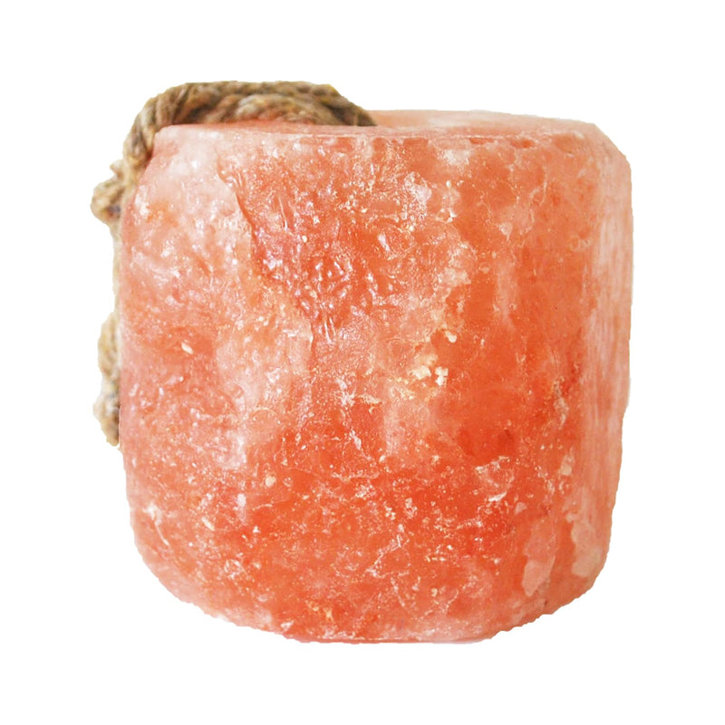 Himalayan Pink Salt Block for Horses,Natural Mineral Salt Block on Rope Himalayan Rock Deer Salt Lick for Horses Deer Cattle Sheep and Other Livestock (1 Pcs,2.4-3.3 lbs) - PawsPlanet Australia