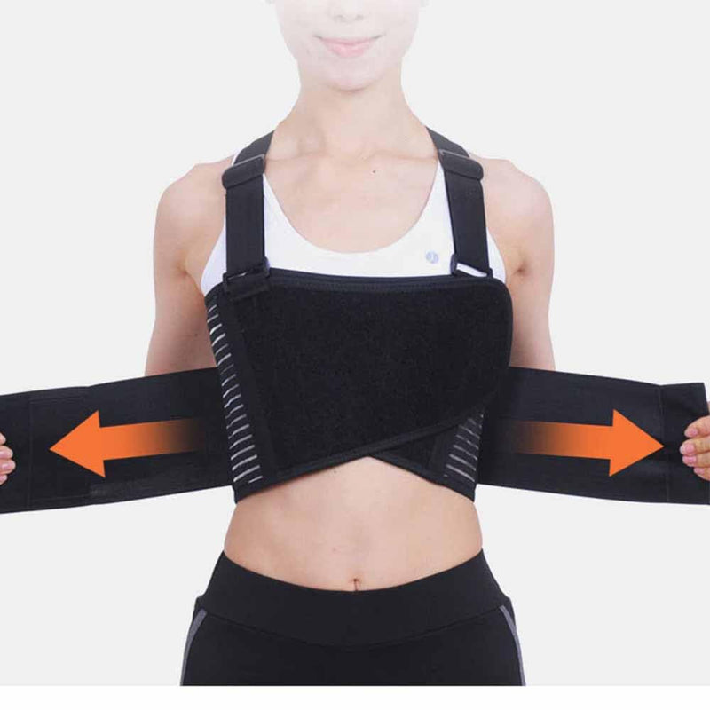 [Australia] - Broken Rib Support Brace, Rib and Chest Support Brace, Rib Belt for Ribs Support, Dislocated Ribs Protection, Sternum Injuries and Pulled Muscle Pain (XXL 43" to 53") XX-Large 