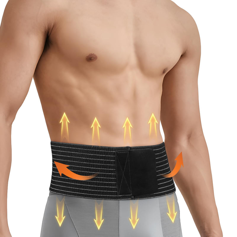 [Australia] - Umbilical Hernia Belt for Men and Women,Abdominal Support Binder with Compression Pad, Belly Button Umbilical Hernia Belts for Men(XXL) XX-Large 