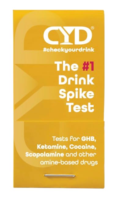 [Australia] - Check Your Drink Matchbook. Avoid Drink Spiking. Detect GHB or KETA Using The Personal Test Strips. - Each Match Book Contains 8 Tear-Away Test Strips 