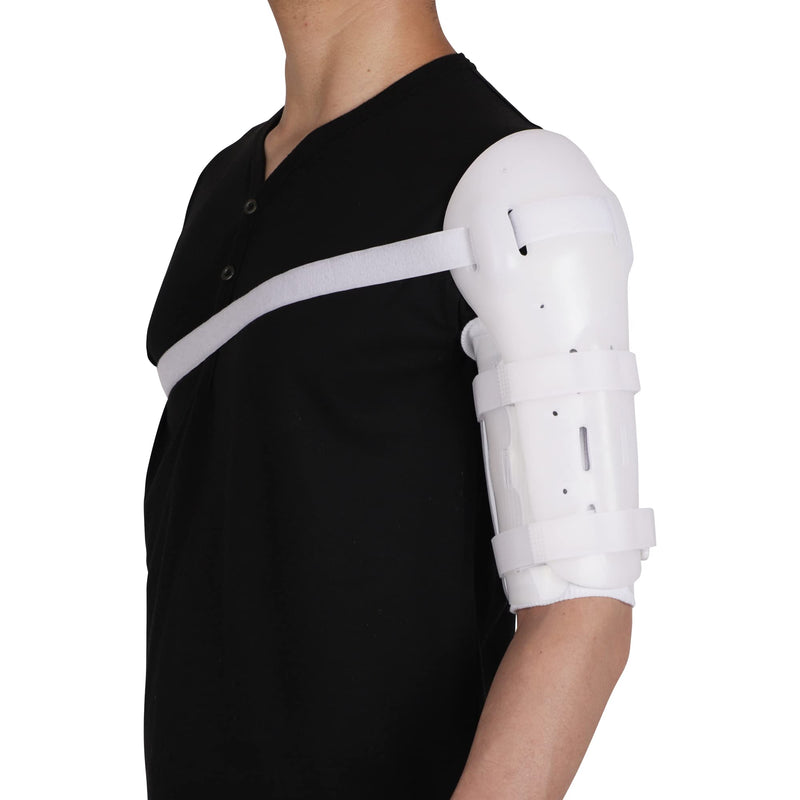 Komzer Sarmiento Brace Humeral Fracture Splint for Broken Upper Arm, Lightweight and Breathable Humeral Shaft Fracture Splint Brace (Large) Large