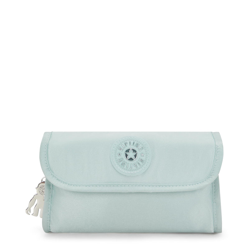 Kipling Women's Daisee Spc Cosmetic Bag 8''L x 4.25''H x 4''D Glacier Blue Twill