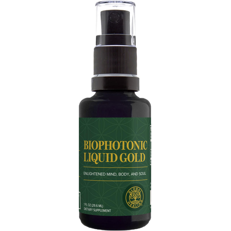 [Australia] - Global Healing Center - Biophotonic Liquid Gold Supplement Spray - 1 Fl Oz 