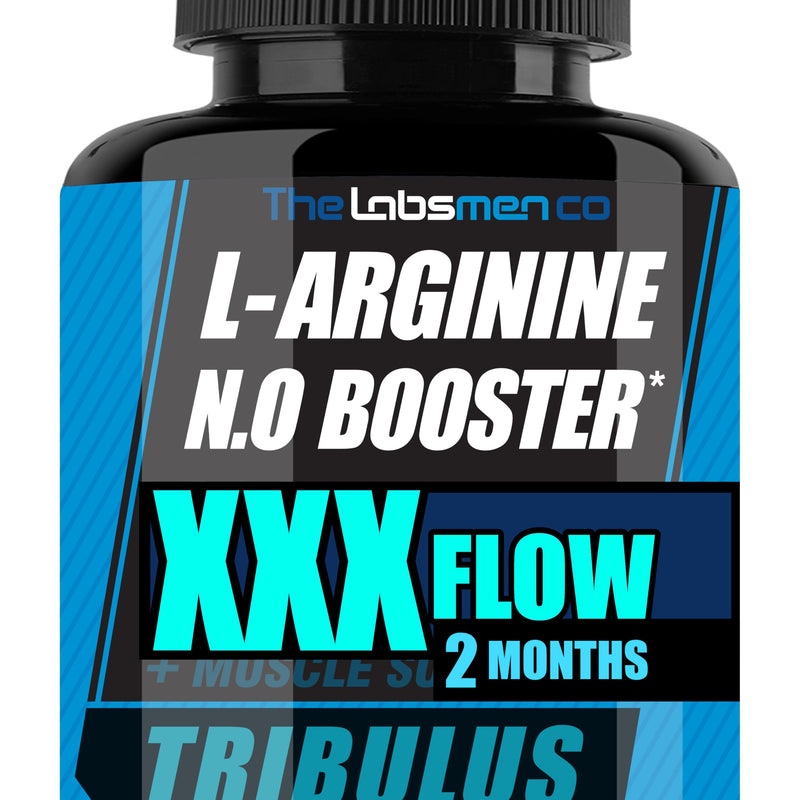 [Australia] - L Arginine Nitric Oxide Supplements for Men - Happy Wife, Happy Nights Help Increase Blood Flow Circulation, Muscle Pump Pre Workout, Male Endurance w/Tribulus - 2 Mons 
