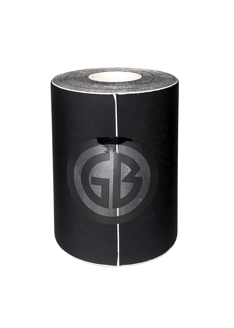 GenderBender Extra Soft Body Tape, 3-6 Inches Wide, Beige or Black (Black, Medium (4 inches Wide)) Medium (4 Inch wide)