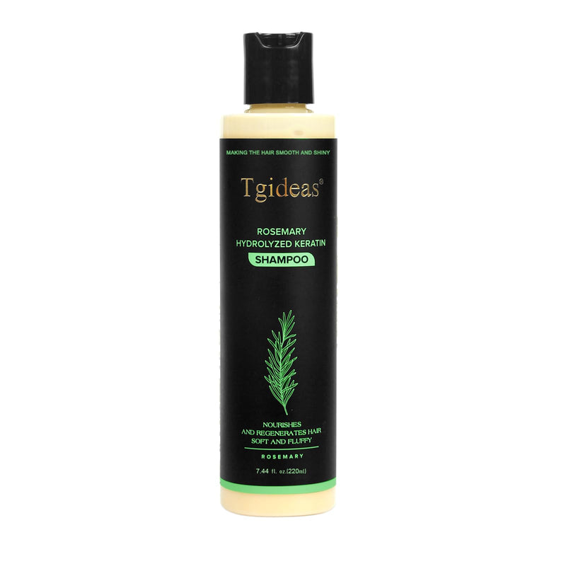 Rosemary Biotin Volumizing Shampoo for Thinning Hair, 7.4 Fl Oz | Keratin Strengthening, Helps Boost Volume, Reduce Breakage, Nourishes Scalp, Color-Treated Hair Safe Vegan, Gentle Daily Care Shampoo*1(7.4 Fl Oz)