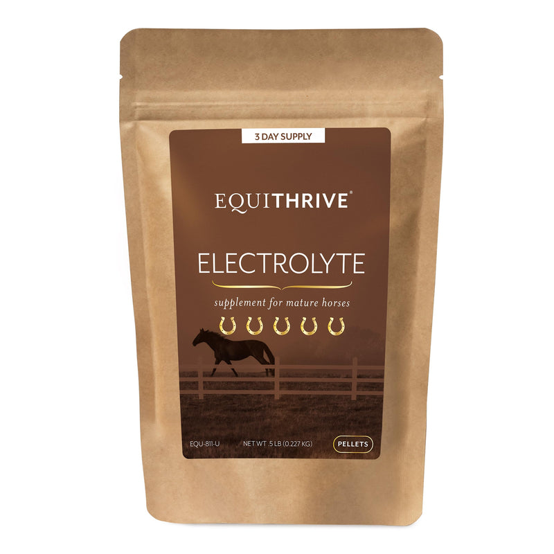 Equithrive Horse Electrolyte Pellets, Vitamins and Minerals Supplement, Equine Feed Supplies for Training and Competition, .5 lbs, 3 Day Supply 0.5 lbs - PawsPlanet Australia