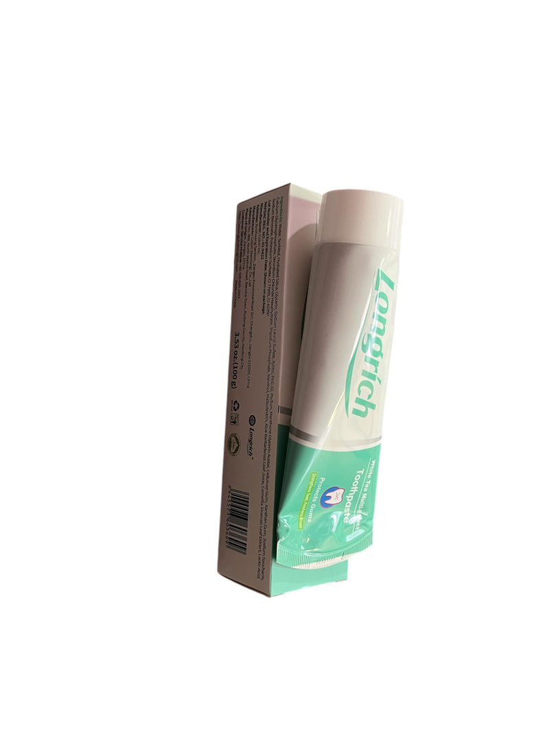 [Australia] - Longrich White Tea Multi-Effect Toothpaste, Fluoride Free, 100g 