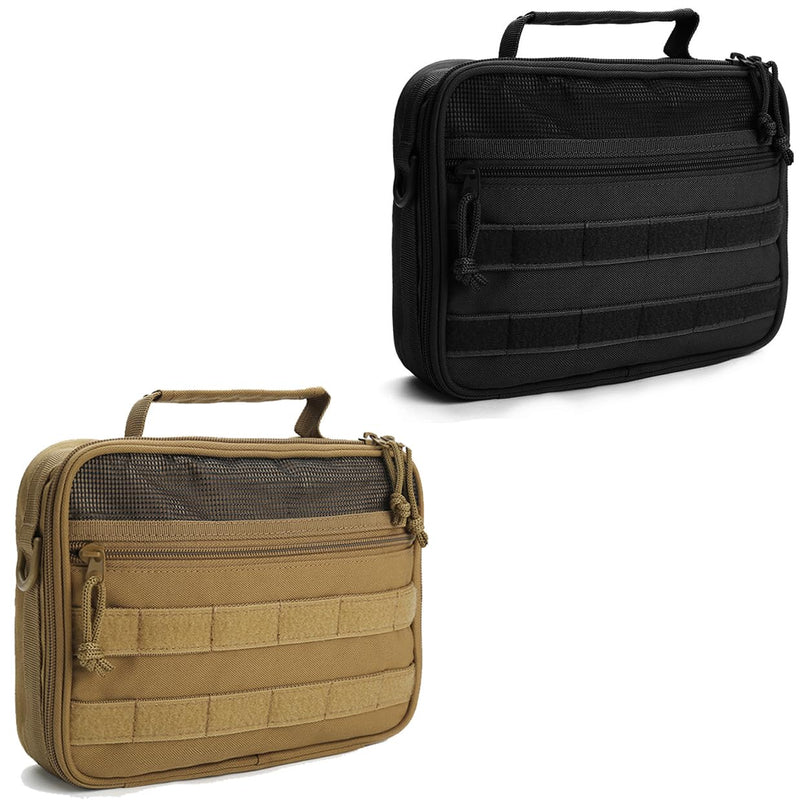 SMONT Tactical Toiletry Bag Brown Black