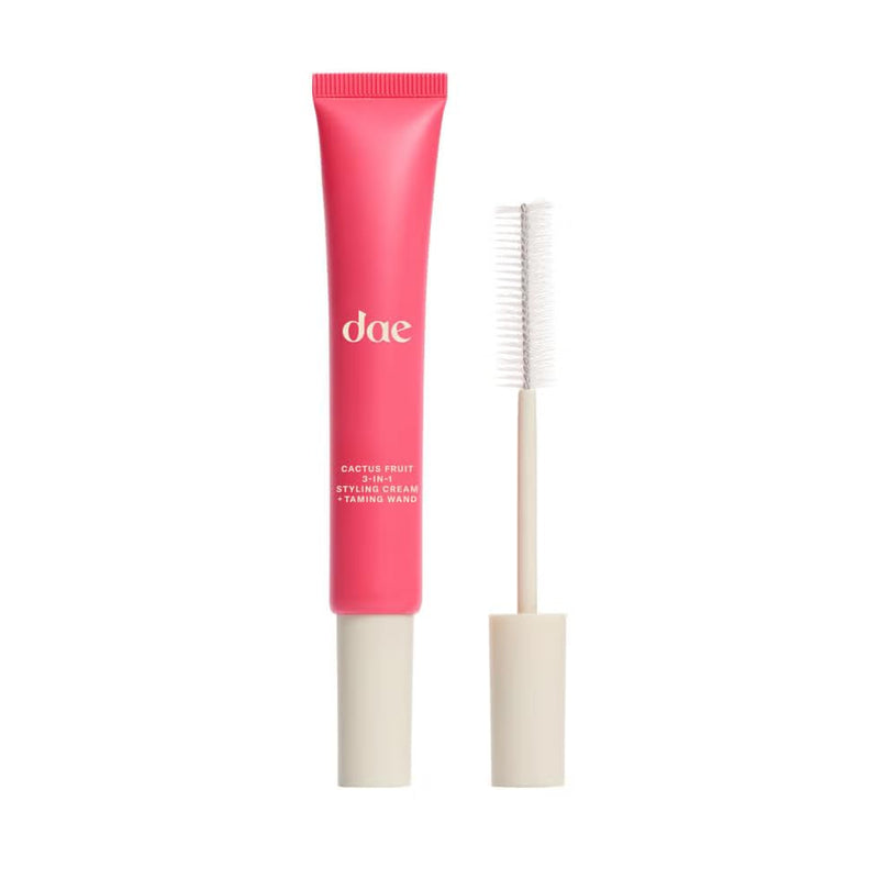DAE Cactus Fruit 3-in1 Styling Cream & Taming Wand - Tames Flyaways | Style edges, defines curls, adds shine, hydrates & moisturizes, built-in taming wand, convenient on-the-go purse size 0.6 Ounce (Pack of 1)