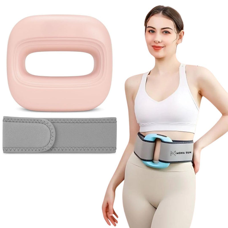 [Australia] - MONASUN Deep Tissue Massage Gun Portable – Mini Massage Gun with Hands-Free Strap – Handheld Massager for Athletes, Travel, Full-Body Pain Relief – 5 Speed Levels and Quiet Percussion 