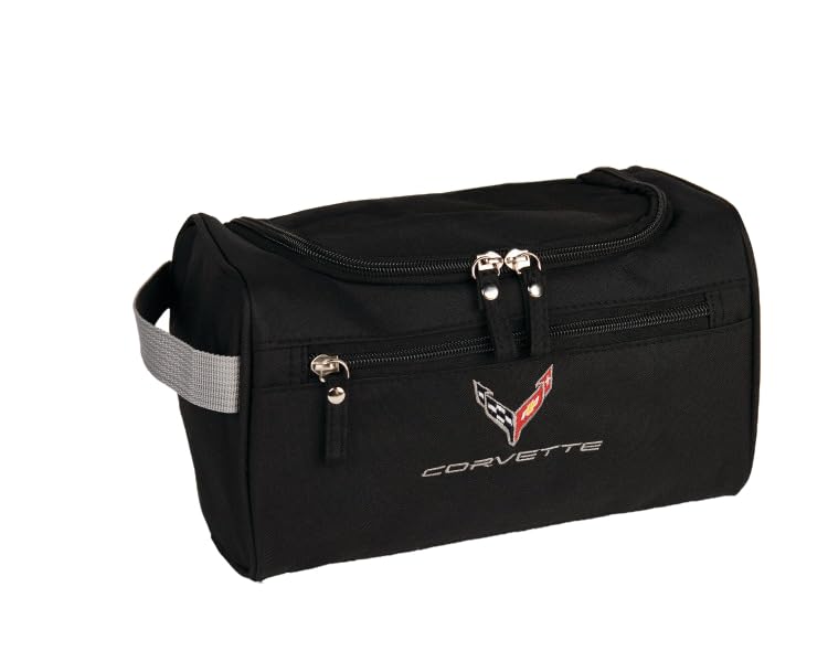 SR1 Performance C8 Corvette Amenity Bag - Travel Toiletry Bag for Men