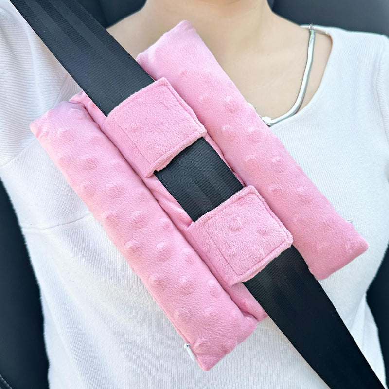 Chemo Port Pillow, Open Heart Surgery Recovery Gifts Pacemaker Cover Pad Protector Cushion for Post-Surgery Breast Cancer Patients, Minky Dot Coral