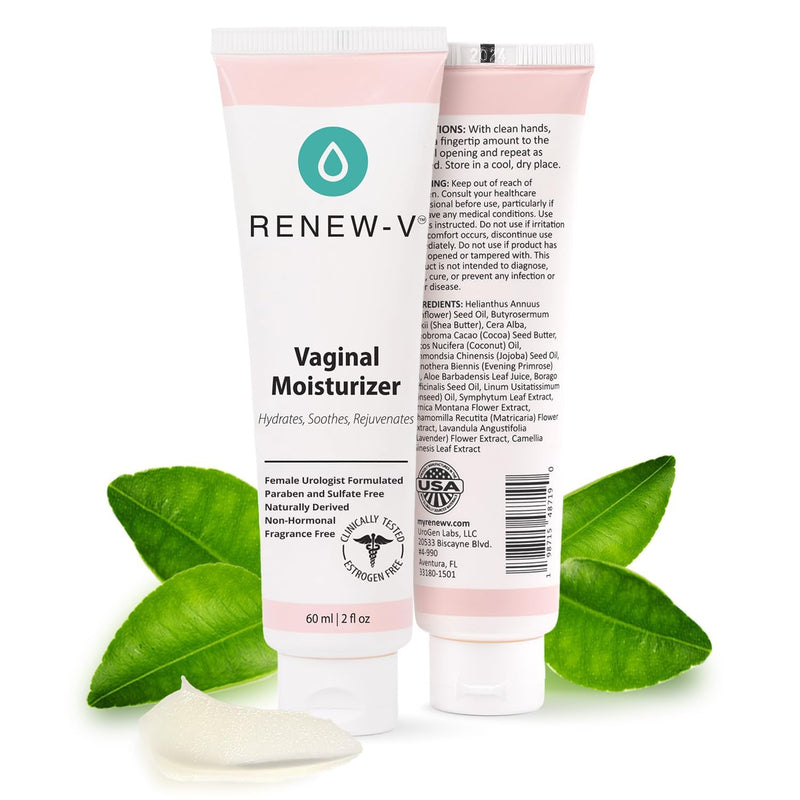 [Australia] - Natural Vaginal Moisturizer For Dryness & Itching - Vulva Balm for Irritation Relief, Anti Itch & Women Menopause Support - Hormone Free, Unscented, Paraben-Free - Made in USA, 2 oz 1 