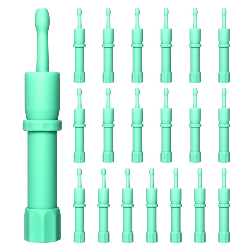[Australia] - Gas and Colic Reliever for Babies, 20 Count Natural Solution for Baby Colic and Gas ReliefÔºåSafe & Effective Instant Constipation Relief for Babies Baby Gas Colic Passer (Green) 