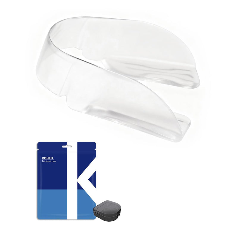 KOHEEL AIR Ultra Thin Mouth Guard for Teeth Grinding and Clenching, Comfort-Fit Night Guard, Stop Bruxism Dental Guard (Small, Count, 10) Small