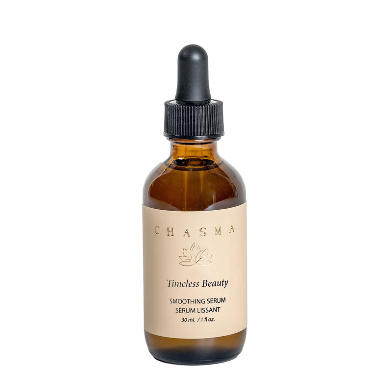 Chasma Timeless Beauty Face Serum - Bakuchiol, Turmeric, Vitamin C, Hyaluronic Acid, Peptides,Deep Hydration, Sensitive Skin Care, Unscented