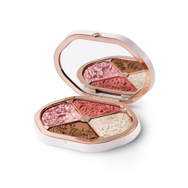 [Australia] - FLORASIS Eastern Beasts Sculpting Makeup Palette (Ode to Embroidery) (02 Eastern Beast, 1 Count) 02 Eastern Beast 