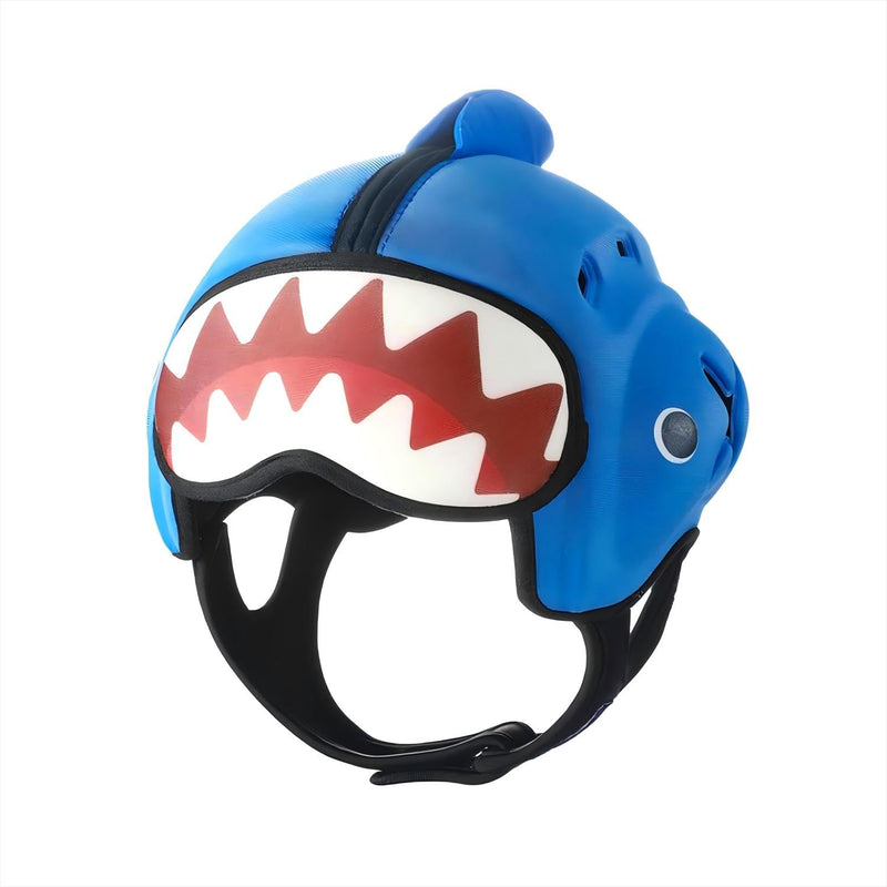 [Australia] - Baby Head Protector Helmet, Breathable Baby Head Protector for Crawling and Walking, Infant Soft Helmet, Anti-Collision, Ultra-Lightweight, Expandable and Adjustable Age 10-24 Months shark 
