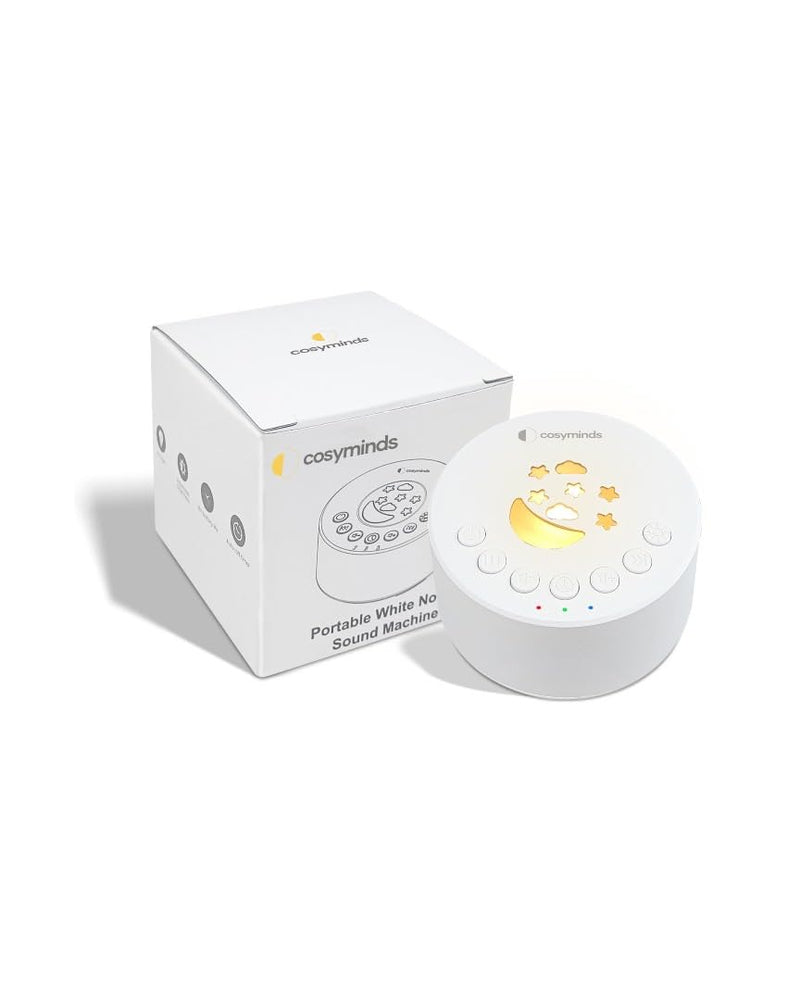 [Australia] - Portable White Noise Sound Machine for Relaxation, Better Baby & Adult Sleep ‚Äì 18 Sounds ‚Äì USB-C Rechargeable ‚Äì 18hr Battery ‚Äì Baby White Noise Machine ‚Äì Travel Sound Machine 