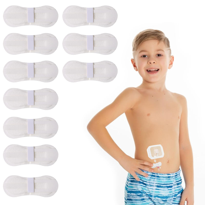 [Australia] - Catheter Stabilization Device,Feeding Tube Holder,Self Adhesive Catheter Holder Patch Dressing (10 Pack) 10 Pack 