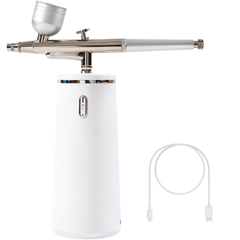 [Australia] - Facial Oxygen Spray Machine - Rechargeable Handheld High Pressure Facial Micro-Nano Mist Injector Sprayer - Portable Cordless Spray Gun Compressor Nano Facial Steamer 