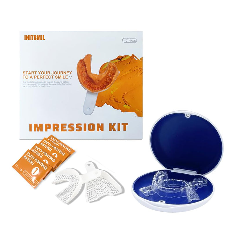 [Australia] - Teeth Retainer for Upper and Lower Teeth - Clear, Comfortable, BPA-Free, Durable, Easy to Use, Ideal for Teeth Retention after Braces, for Adults and Teens Upper & Lower Set 