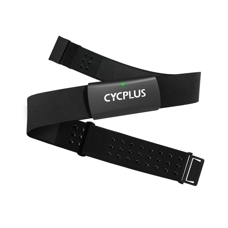 [Australia] - CYCPLUS Heart Rate Monitor Chest Strap H2Pro, Bluetooth ANT+ Heart Rate Monitor Chest Sensor with 500h Battery, IPX7 Waterproof and Dustproof, HRM Works with Strava/Cycplus Fit App 