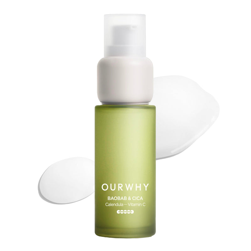 OURWHY Calendula Vita Serum (1.35fl oz) - Hydrating Serum for an Even Skin Tone Infused with Calendula Extract, Vitamin C Derivatives, and Soothing Ingredients